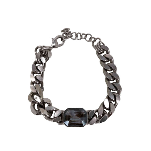 Delphine Charlotte Parmentier ストーンチェーンブレスレット メンズ