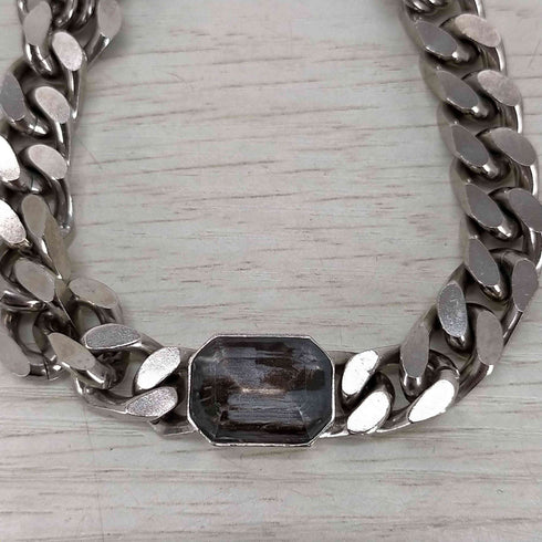 Delphine Charlotte Parmentier ストーンチェーンブレスレット メンズ