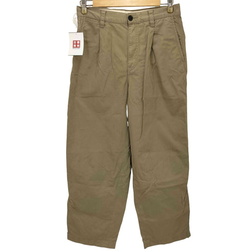 ユニクロジェイダブリューアンダーソン UNIQLO JW ANDERSON 25SS タックワイドチノ メンズ 73cm