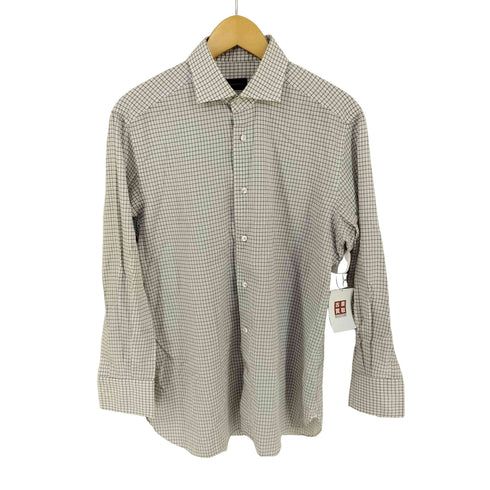 エルメネジルドゼニア Ermenegildo Zegna L/S チェック柄シャツ メンズ