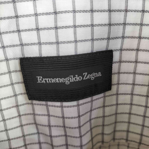 エルメネジルドゼニア Ermenegildo Zegna L/S チェック柄シャツ メンズ