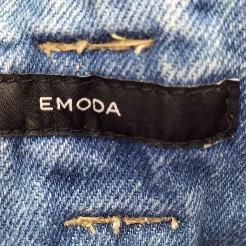 エモダ EMODA STRINGベルトハイウエストワイドデニム レディース 2