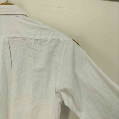 SUNNY SPORTS LOCAL 437 カナダ製 エポレット フラップポケット 両袖ワッペン L/S シャツ メンズ 16T