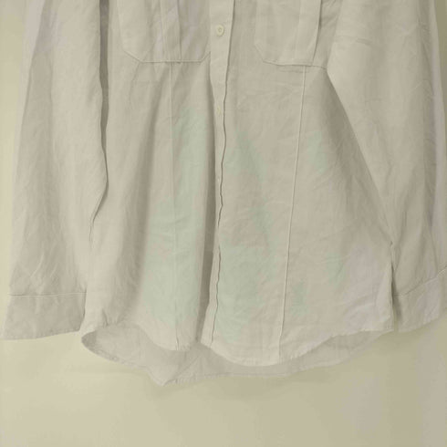 SUNNY SPORTS LOCAL 437 カナダ製 エポレット フラップポケット 両袖ワッペン L/S シャツ メンズ 16T