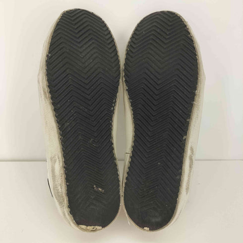 ゴールデングース GOLDEN GOOSE Superstar グリッター ダメージ加工 スニーカー レディース 37