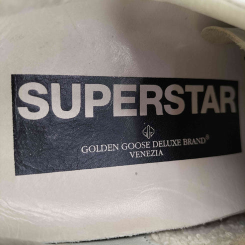 ゴールデングース GOLDEN GOOSE Superstar グリッター ダメージ加工 スニーカー レディース 37