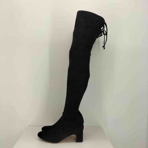 スチュアートワイツマン STUART WEITZMAN ストレッチスエード ニーハイブーツ レディース 7 1/2 M