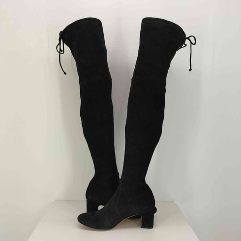 スチュアートワイツマン STUART WEITZMAN ストレッチスエード ニーハイブーツ レディース 7 1/2 M