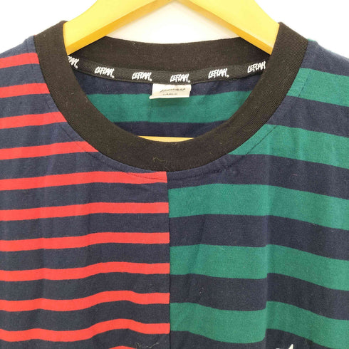 レフラー Leflah ボーダー ドッキング Tシャツ メンズ JPN:L