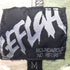 レフラー Leflah 総柄 ドッキング 半袖 シャツ メンズ JPN:M