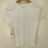 ダナキャランニューヨークジーンズ DKNY JEANS ドット ロゴ シルバー プリント S/S Tシャツ Y2K レディース import:S