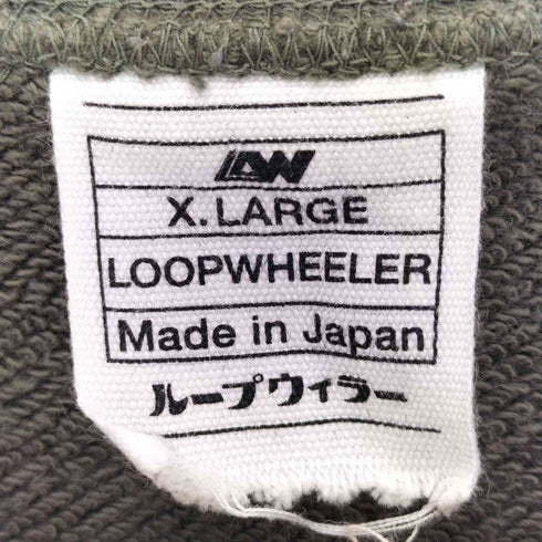 ループウィラー LOOPWHEELER ラグランスリーブ 半袖 スウェット メンズ JPN:XL