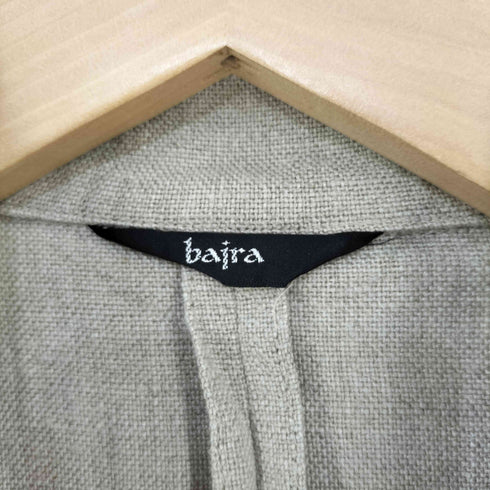 バジュラ bajra リネンデザイン テーラードジャケット レディース JPN:M