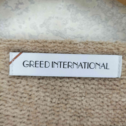 グリードインターナショナル GREED International パイル地 ストレッチにっとプルオーバー レディース FREE