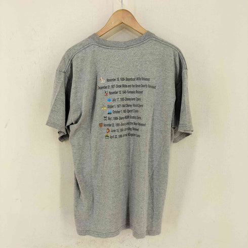 100周年 キャラクタープリントTシャツ メンズ import:M