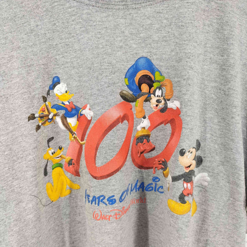 100周年 キャラクタープリントTシャツ メンズ import:M