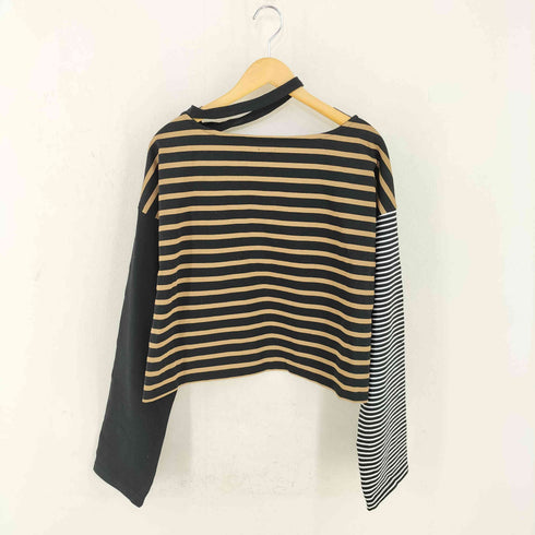 イロジカケ irojikake The Striped T-Shirt レディース S