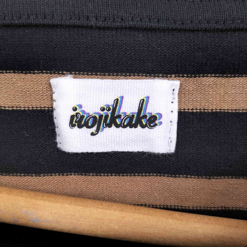 イロジカケ irojikake The Striped T-Shirt レディース S