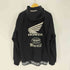 バンソン VANSON HONDA 三層ストレッチ フル ZIP パーカー ジャケット メンズ import:XXL