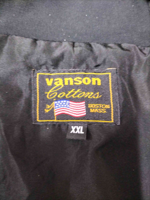 バンソン VANSON HONDA 三層ストレッチ フル ZIP パーカー ジャケット メンズ import:XXL