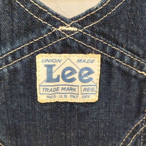 リー Lee デニムサロペット オーバーオールジーンズ レディース M