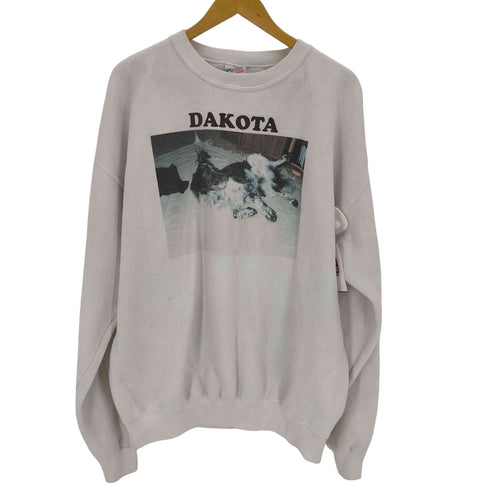90s USA製 SANTEE By PLUMA フォトプリントスウェット メンズ JPN:XL
