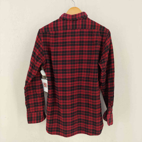 ポロバイラルフローレン Polo by RALPH LAUREN 長袖 チェックネルシャツ チンストラップ メンズ import:M