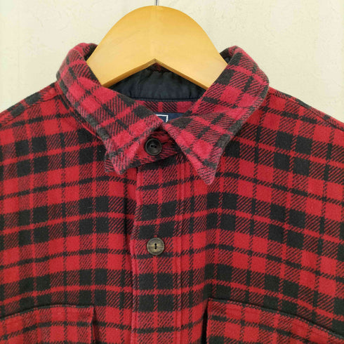 ポロバイラルフローレン Polo by RALPH LAUREN 長袖 チェックネルシャツ チンストラップ メンズ import:M