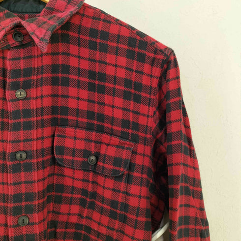 ポロバイラルフローレン Polo by RALPH LAUREN 長袖 チェックネルシャツ チンストラップ メンズ import:M