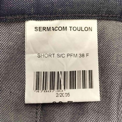 フレンチアーミー FRENCH ARMY SACOM TOULON SHORT BLUE CHINE メンズ 38F