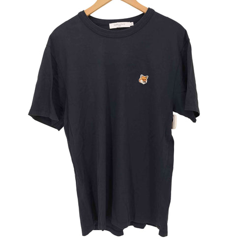 メゾンキツネ MAISON KITSUNE TEE-SHIRT FOX HEAD PATCH フォックスヘッド パッチ クラシック Tシャツ メンズ import:M
