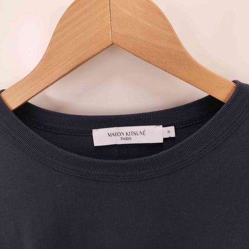 メゾンキツネ MAISON KITSUNE TEE-SHIRT FOX HEAD PATCH フォックスヘッド パッチ クラシック Tシャツ メンズ import:M