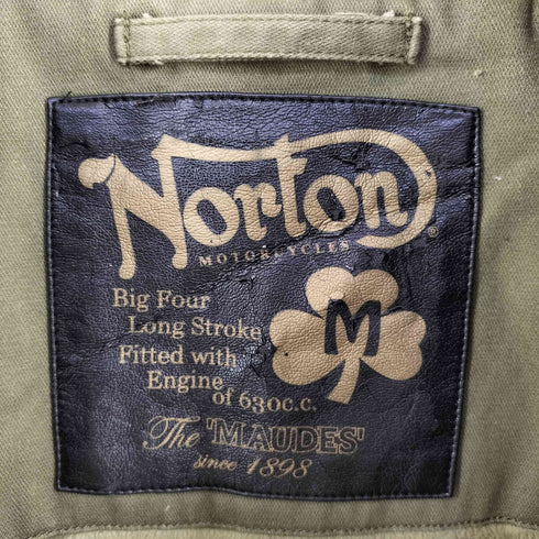 ノートン NORTON ロゴ刺繍 ミリタリージャケット メンズ JPN:M