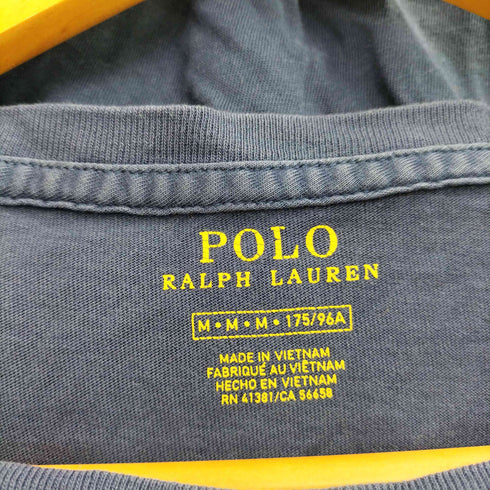 ポロラルフローレン POLO RALPH LAUREN ポニー刺繍 星条旗 刺繍 半袖 Tシャツ メンズ import:M