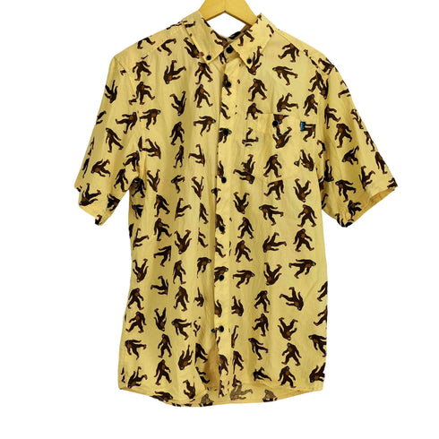 カブー KAVU Juan Shirt アニマルプリント 半袖 ボタンダウンシャツ メンズ import:M