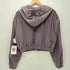 アディダス adidas HOODED TRACK TOP ジップアップパーカー レディース J/M