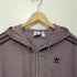アディダス adidas HOODED TRACK TOP ジップアップパーカー レディース J/M