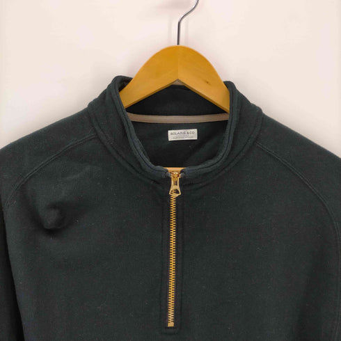 ソラリスアンドコー solaris&co. Half Zip Sweat メンズ 40