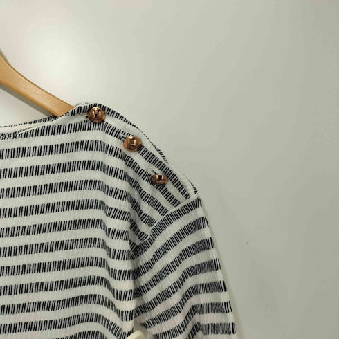 シーバイクロエ SEE BY CHLOE ボーダー ボートネック S/S カットソー レディース JPN:36