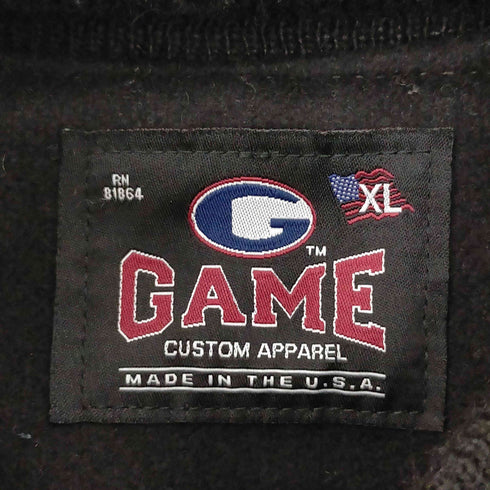ゲーム GAME USA製 袖切替 ウールスタジャン メンズ JPN:XL