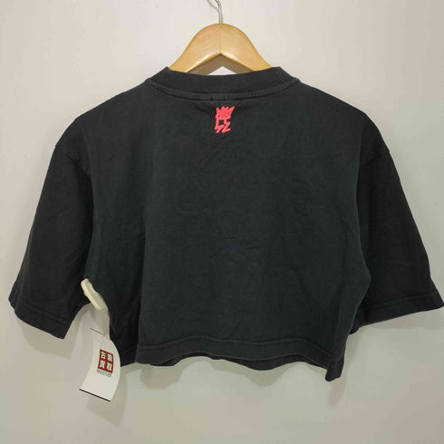 アディダス adidas ラブ ユナイツ クロップ トレフォイル S/S クルーネックTシャツ レディース JPN:M