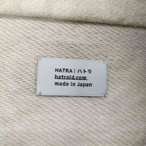 ハトラ hatra パイル地ジップパーカー メンズ JPN:3