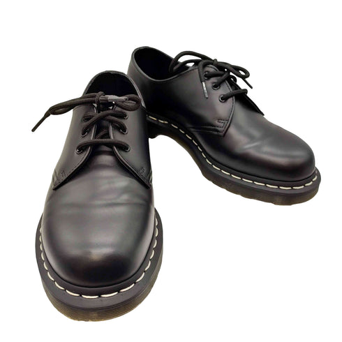ドクターマーチン Dr.Martens 1461 WHITE STITCH LEATHER 3EYE SHOES ホワイトステッチ 3 ホール シューズ メンズ UK:7