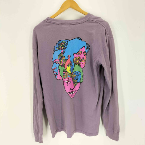 プリントクルーネック L/S Tシャツ メンズ JPN:M