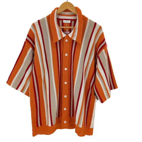 フラグスタフ F-LAGSTUF-F STRIPE SUMMER SWEATER メンズ JPN:XL