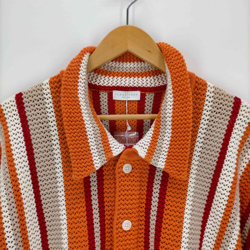 フラグスタフ F-LAGSTUF-F STRIPE SUMMER SWEATER メンズ JPN:XL
