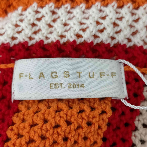 フラグスタフ F-LAGSTUF-F STRIPE SUMMER SWEATER メンズ JPN:XL