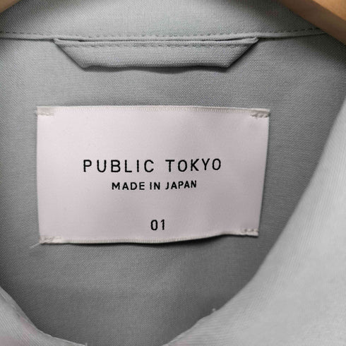 パブリックトウキョウ PUBLIC TOKYO コンフォートリラックスレギュラーシャツ メンズ JPN:1