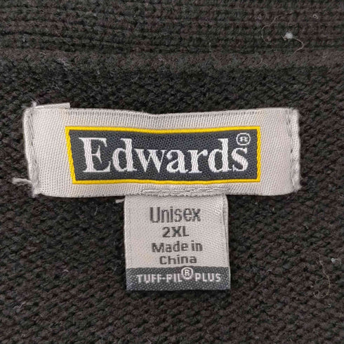 エドワーズ edwards アクリルカーディガン メンズ 2XL