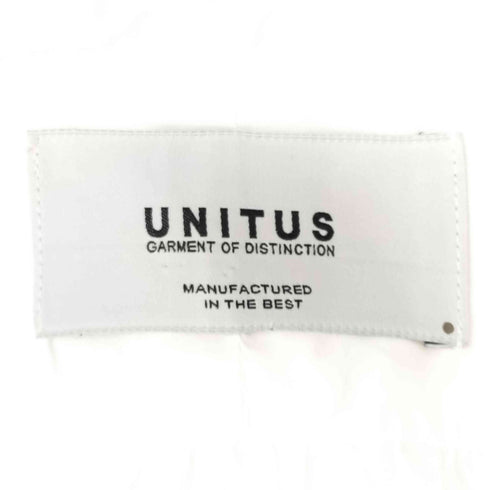 UNITUS サイドスリットバンドカラーシャツ domestic メンズ